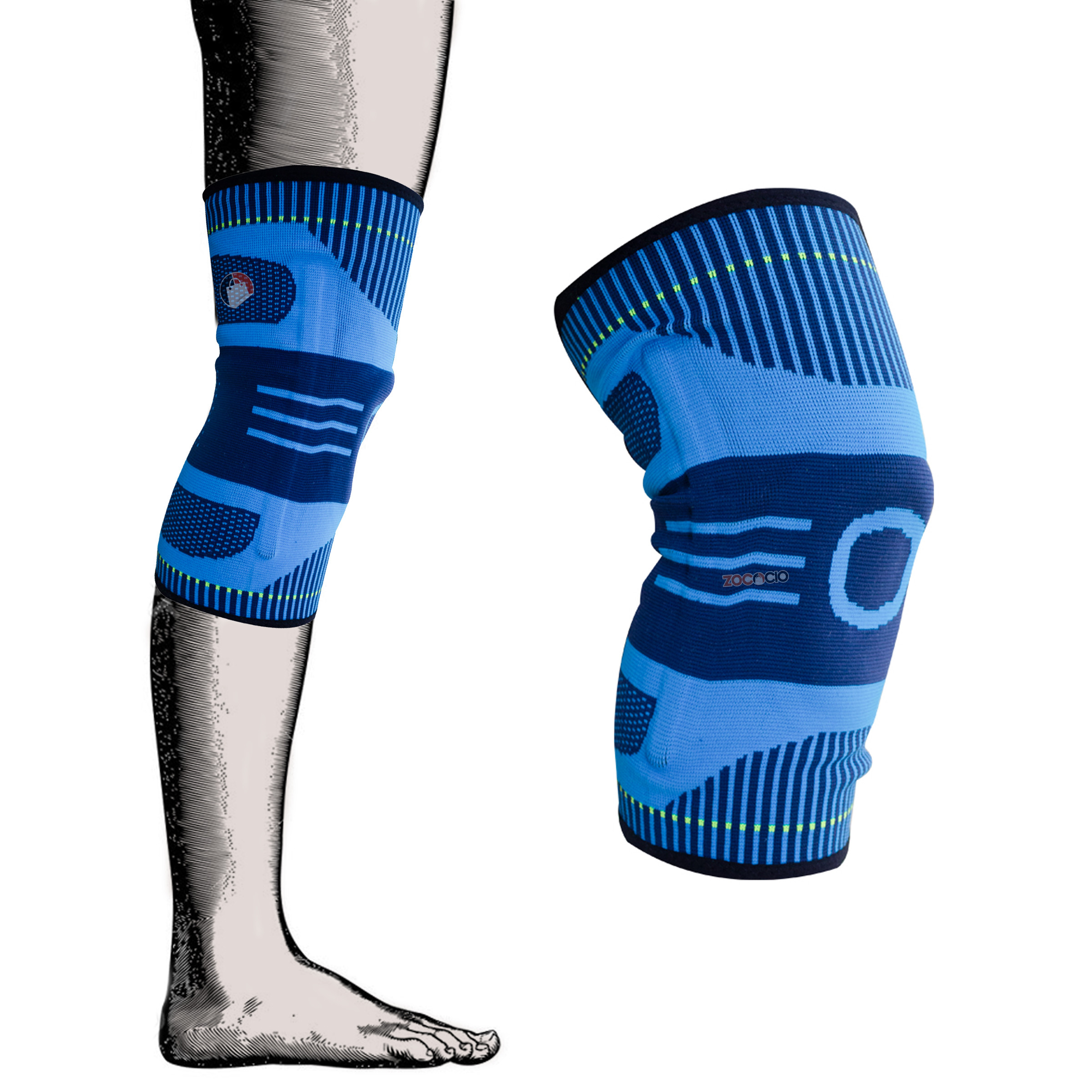 Miniatura 2 de Rodillera Compresión En Gel 7821